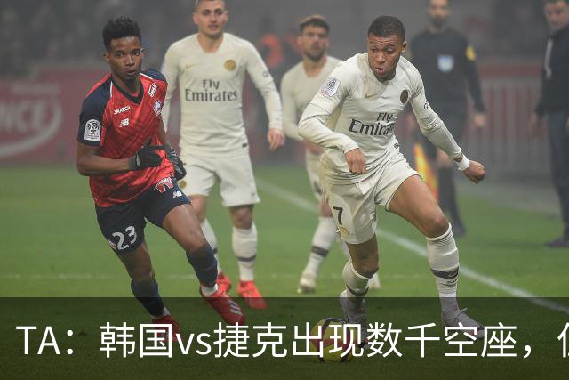 TA：韩国vs捷克出现数千空座，但FIFA数据称只有700多张余票